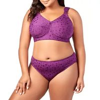 Elila Jacquard Softcup Full Coverage Bra - 1305