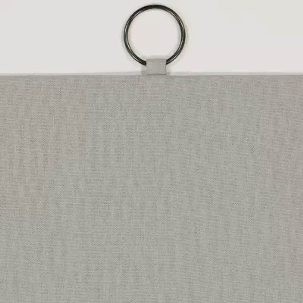 Mercantile Drop Cloth Light-Filtering Rod Pocket Set of 2 Curtain Panel