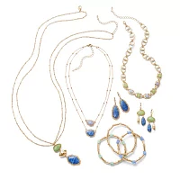 a.n.a Gold Tone Gold Tone Collar Necklace