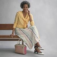 Liz Claiborne Mini Tuxedo Tote Bag