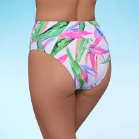S3 Swim Floral High Waist Bikini Swimsuit Bottom