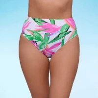 S3 Swim Floral High Waist Bikini Swimsuit Bottom