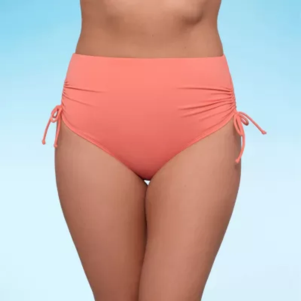S3 Swim Womens Lined High Waist Bikini Swimsuit Bottom