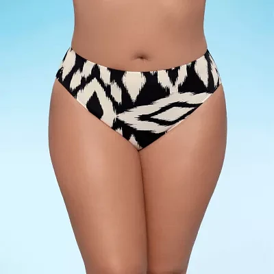 S3 Swim Lined Floral Hipster Bikini Swimsuit Bottom