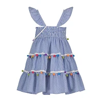 Blueberi Boulevard Toddler Girls Sleeveless Sundress