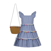 Blueberi Boulevard Toddler Girls Sleeveless Sundress
