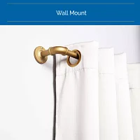 Sun Zero Room Darkening Bronn Industrial 3/4 Curtain Rod