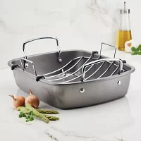 Circulon® Nonstick 17"x13" Roasting Pan with Rack