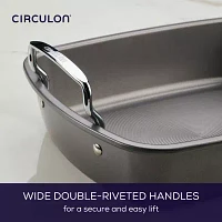 Circulon® Nonstick 17"x13" Roasting Pan with Rack