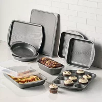 Circulon® Total Nonstick Bakeware, 10-Piece Set, Gray