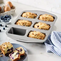 Circulon® Total Nonstick Bakeware 6-cup Mini Loaf Pan