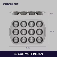 Circulon® 12-Cup Nonstick Muffin Pan