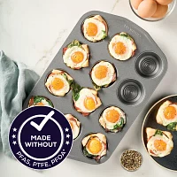 Circulon® 12-Cup Nonstick Muffin Pan