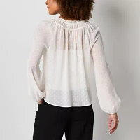 Brannan Womens Long Sleeve Blouse