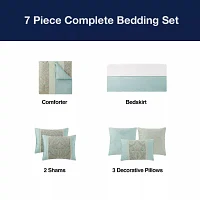 Broadhaven Sterling 7-pc. Embellished Embroidered Comforter Set