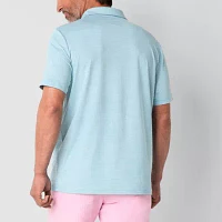 St. John's Bay Performance Mens Classic Fit Short Sleeve Polo Shirt