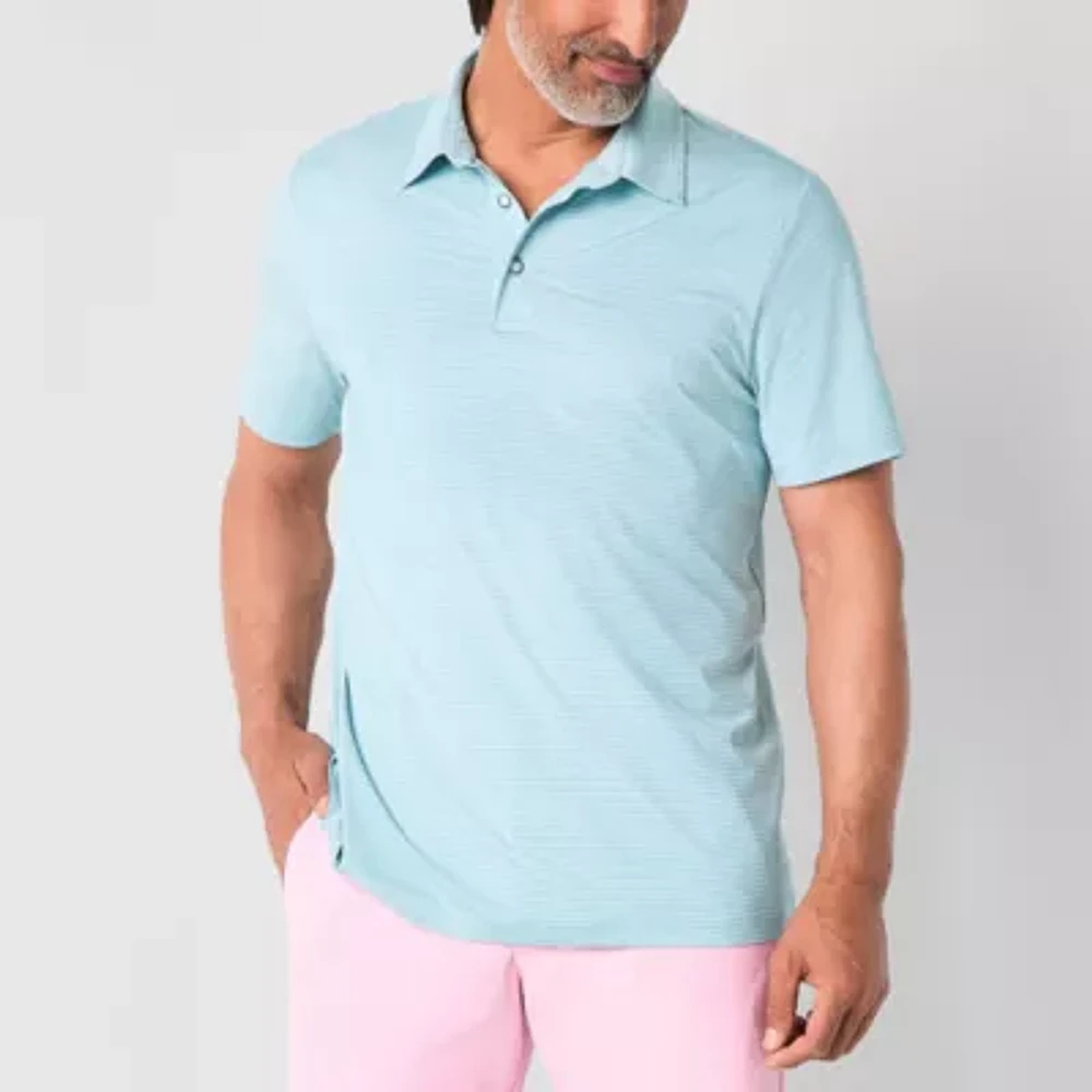 St. John's Bay Performance Mens Classic Fit Short Sleeve Polo Shirt