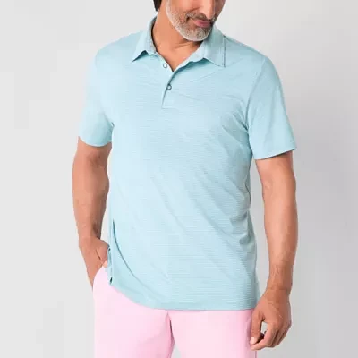 St. John's Bay Performance Mens Classic Fit Short Sleeve Polo Shirt