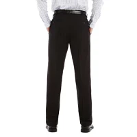Stafford® Travel Sharkskin Pleated Dress Pants - Classic