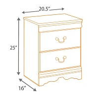 Signature Design by Ashley® Gilmore 2-Drawer Nightstand