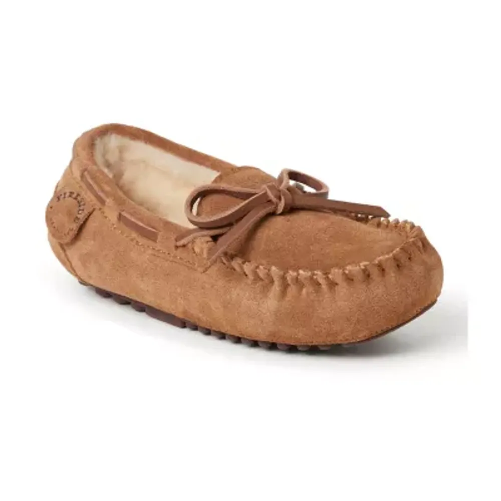 Dearfoams Little & Big  Unisex Parke Moccasins