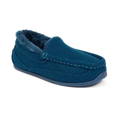 Deer Stags Spun Kids Unisex Moccasin Slippers