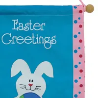 National Tree Co. Easter Greetings Banner Wall Sign