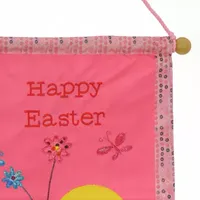 National Tree Co. Pink Happy Easter Banner Wall Sign