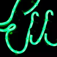 National Tree Co. Green Neon Style “Luck’’ Decoration Wall Sign