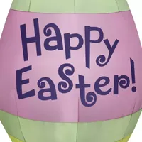 National Tree Co.  Easter Egg Lighted Self Outdoor Inflatable