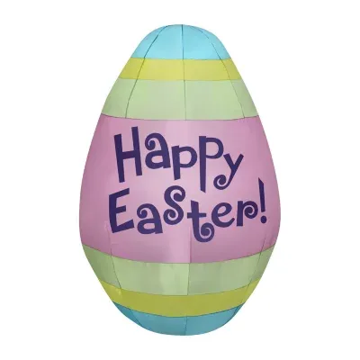 National Tree Co.  Easter Egg Lighted Self Outdoor Inflatable