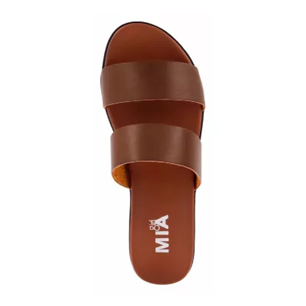 Mia Girl Womens Jazzie Slide Sandals