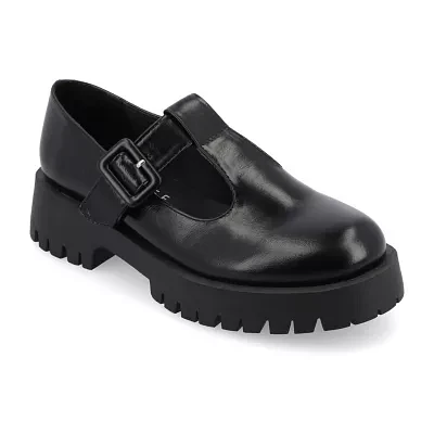 Journee Collection Womens Suvi Round Closed Toe Mary Jane Shoes