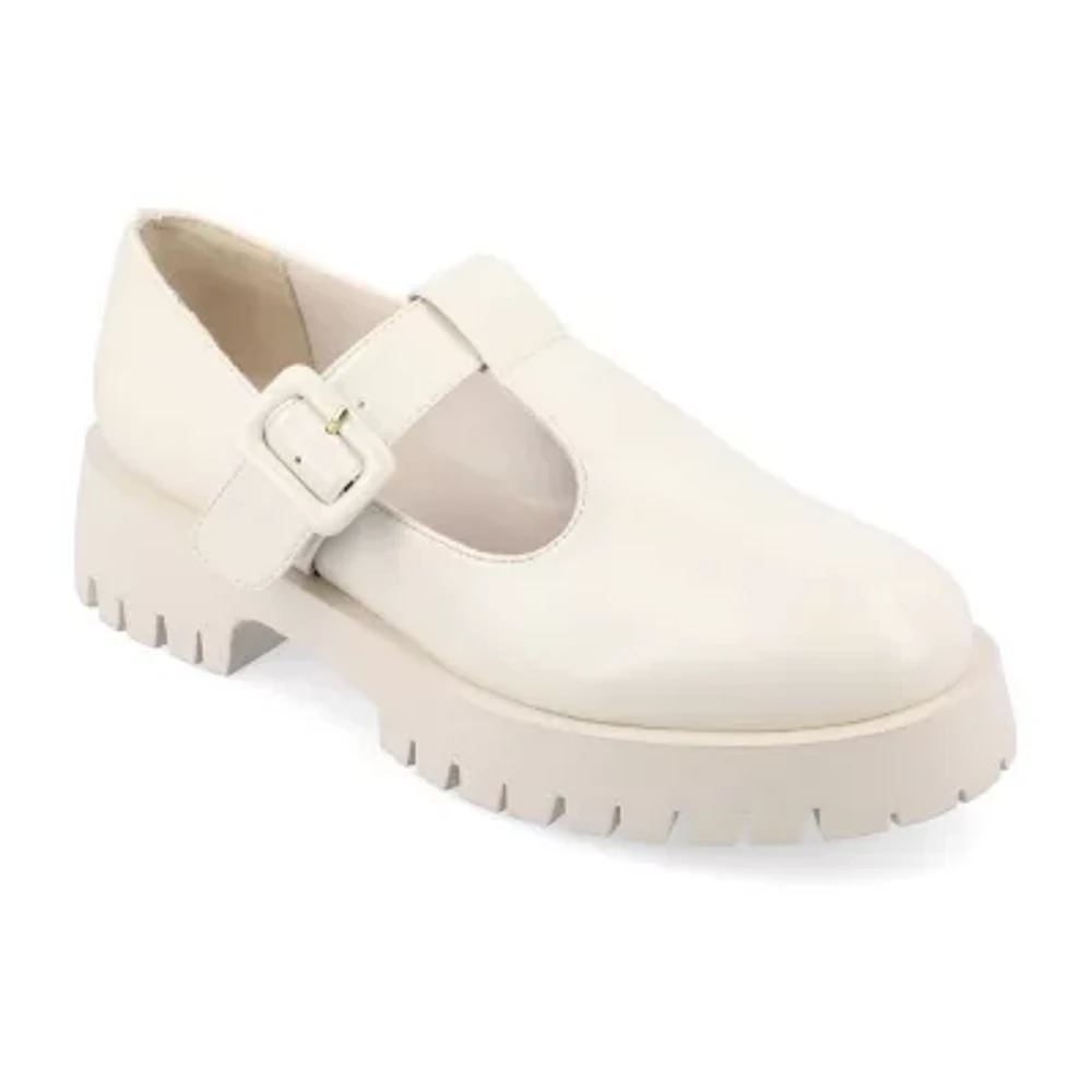 Journee Collection Womens Suvi Round Closed Toe Mary Jane Shoes