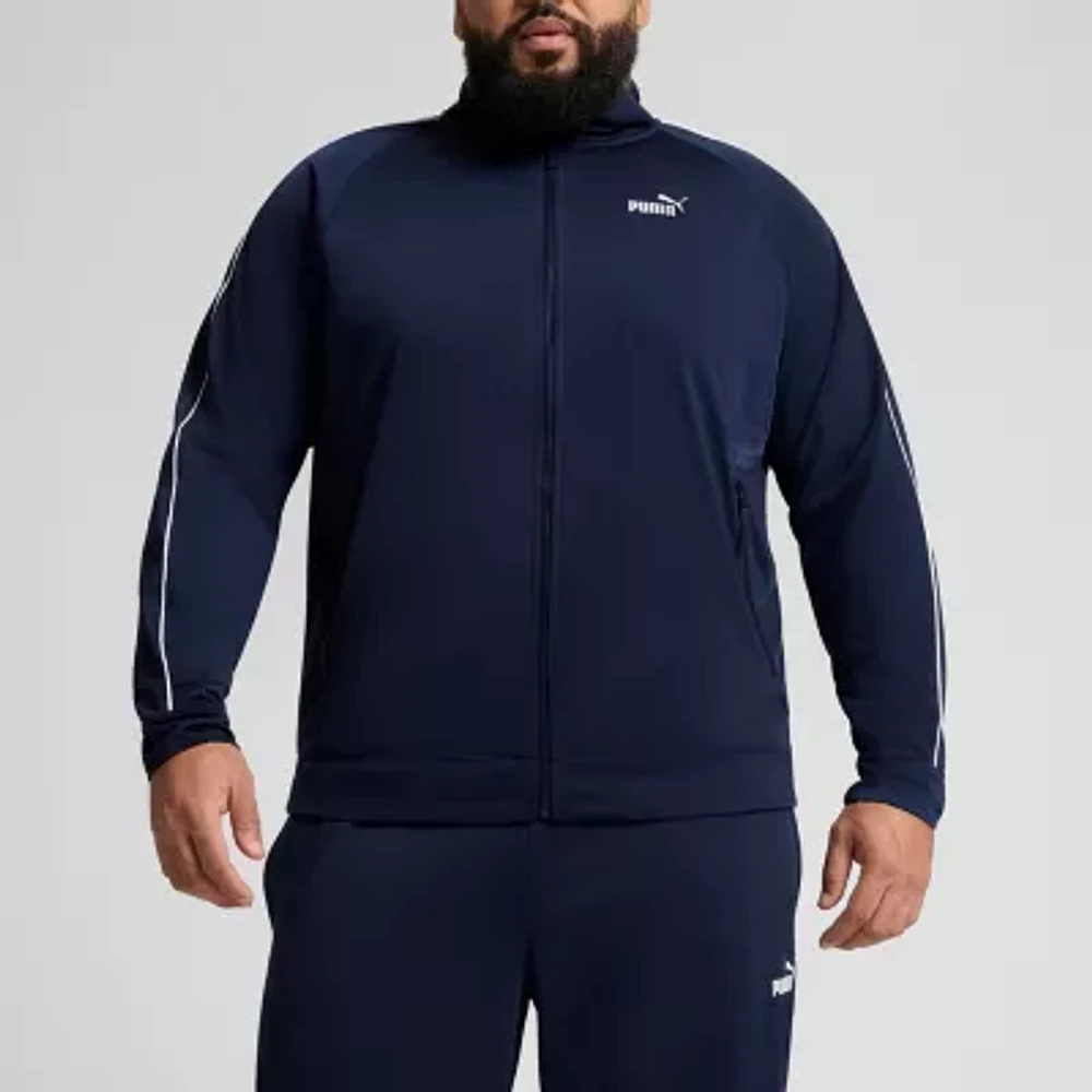 PUMA Mens Big and Tall Lightweight Track Jacket