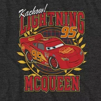 Big and Tall Mens Crew Neck Short Sleeve Regular Fit Cars Graphic T-Shirt