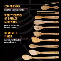 Joyce Chen Burnished Bamboo 11-pc. Utensil Set
