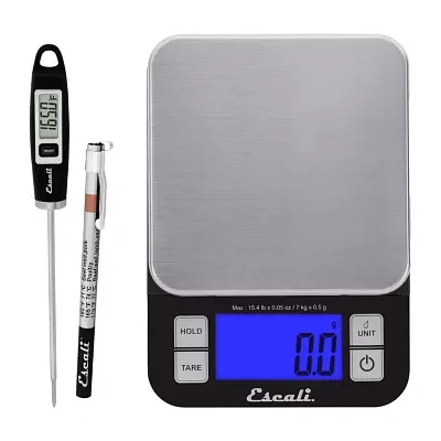 Escali Kitchen Scale and Thermometer Kit