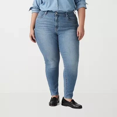 Levi's - Plus 721 High Rise Skinny Womens Mid Fit Jean