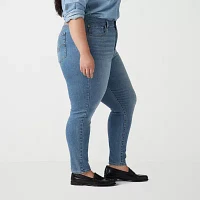 Levi's - Plus High Rise Womens Mid 721 Skinny Fit Jean