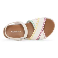 Thereabouts Little & Big  Girls Sara Strap Sandals