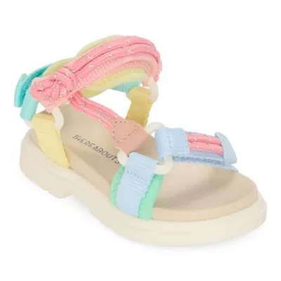 Thereabouts Toddler Girls Lil Emerson Strap Sandals