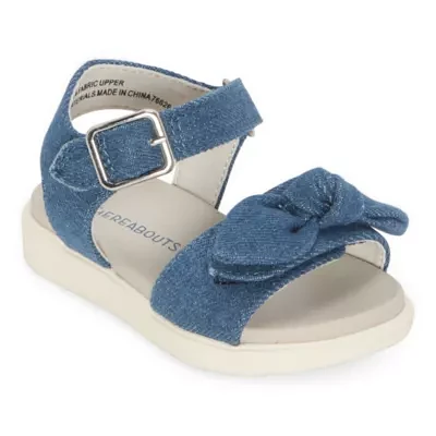 Thereabouts Toddler Girls Lil Ruby Strap Sandals
