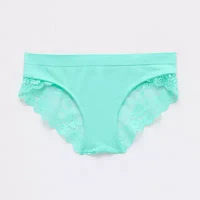 Ambrielle Seamless Lace Cheeky Panty 14p050