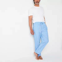 St. John's Bay Mens Big Poplin Pajama Pants