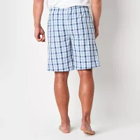 St. John's Bay Mens Poplin Pajama Shorts