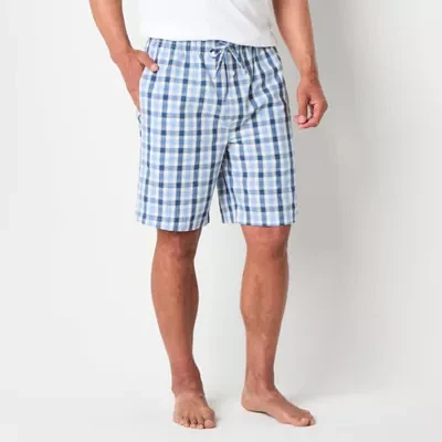 St. John's Bay Mens Poplin Pajama Shorts