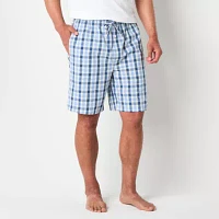 St. John's Bay Mens Poplin Pajama Shorts