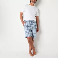 St. John's Bay Mens Poplin Pajama Shorts