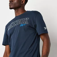 Reebok Mens Round Neck Short Sleeve T-Shirt